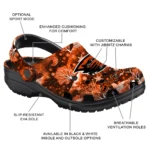 personalized oregon state beavers snowy hills clogs best selling