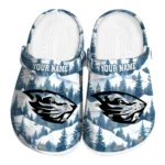 personalized oregon state beavers snowy mountains clogs best selling