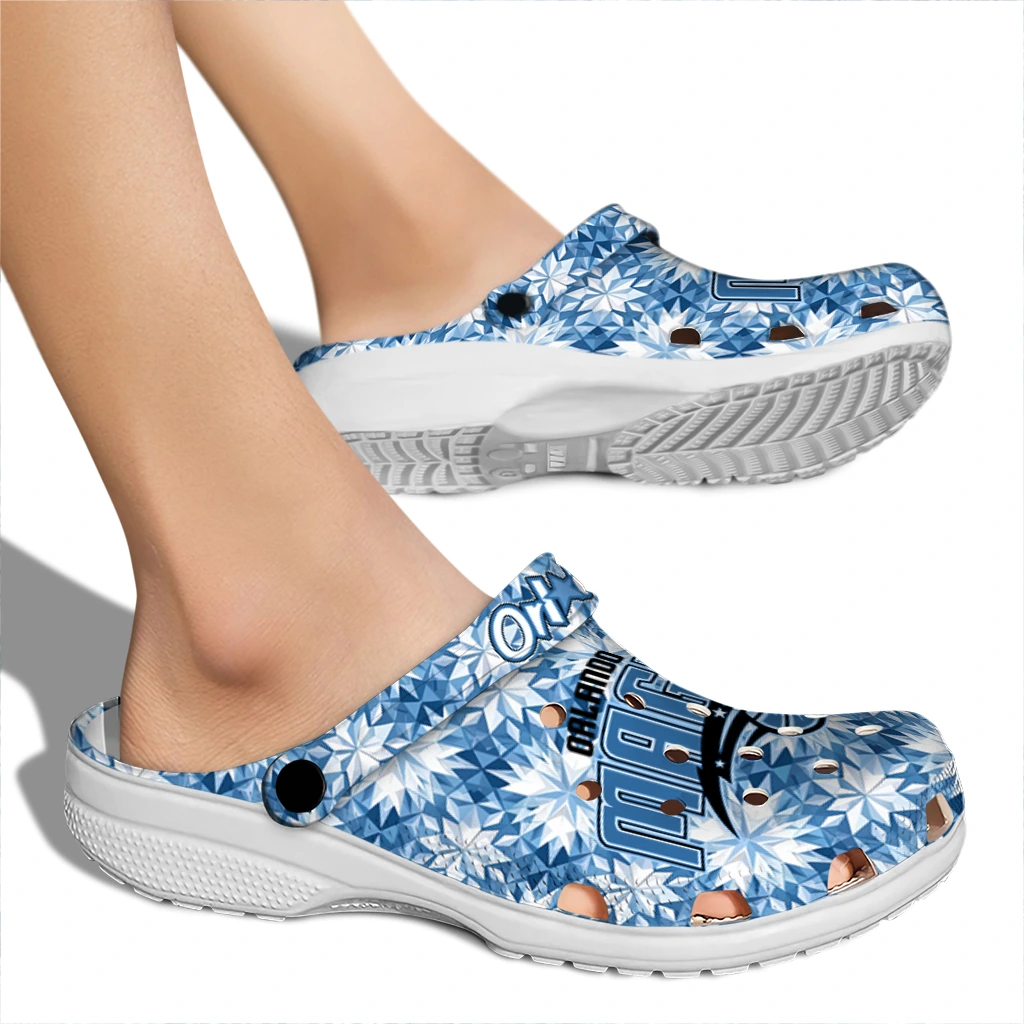 personalized orlando magic snowflake mosaic clogs fashion forward personalized orlando magic snowflake mosaic clogs fashion forward