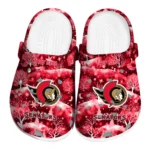 personalized ottawa senators snowy hills clogs best selling