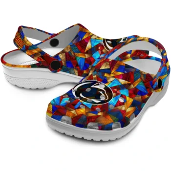 personalized penn state nittany lions prism pieces clogs high quality