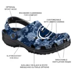 personalized penn state nittany lions snowy hills clogs best selling