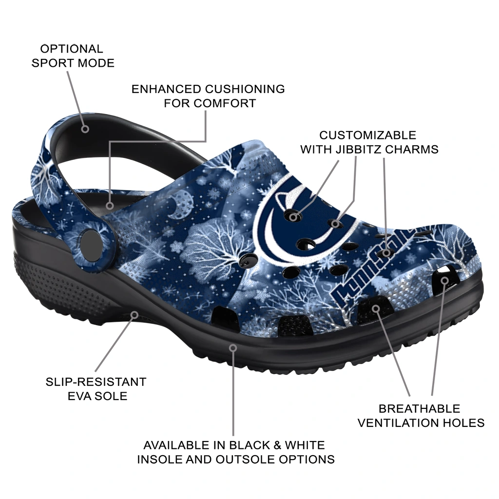 personalized penn state nittany lions snowy hills clogs new arrival personalized penn state nittany lions snowy hills clogs new arrival