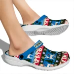 personalized philadelphia 76ers christmas motif clogs best selling