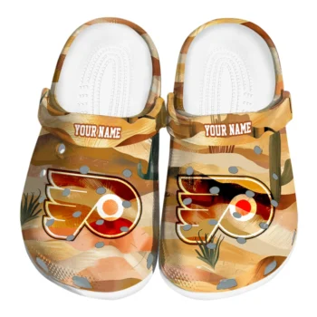 personalized philadelphia flyers desert layers clogs best selling