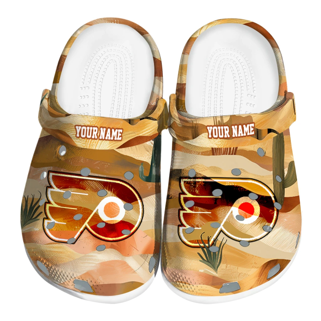 personalized philadelphia flyers desert layers clogs best selling personalized philadelphia flyers desert layers clogs best selling