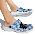 personalized philadelphia flyers snowflake mosaic clogs best selling