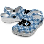 personalized philadelphia flyers snowflake mosaic clogs best selling