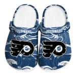personalized philadelphia flyers wave flow clogs best selling
