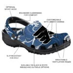 personalized philadelphia flyers wave flow clogs best selling