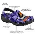 personalized phoenix suns snowy hills clogs best selling