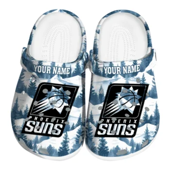 personalized phoenix suns snowy mountains clogs best selling