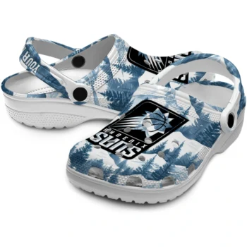 personalized phoenix suns snowy mountains clogs high quality