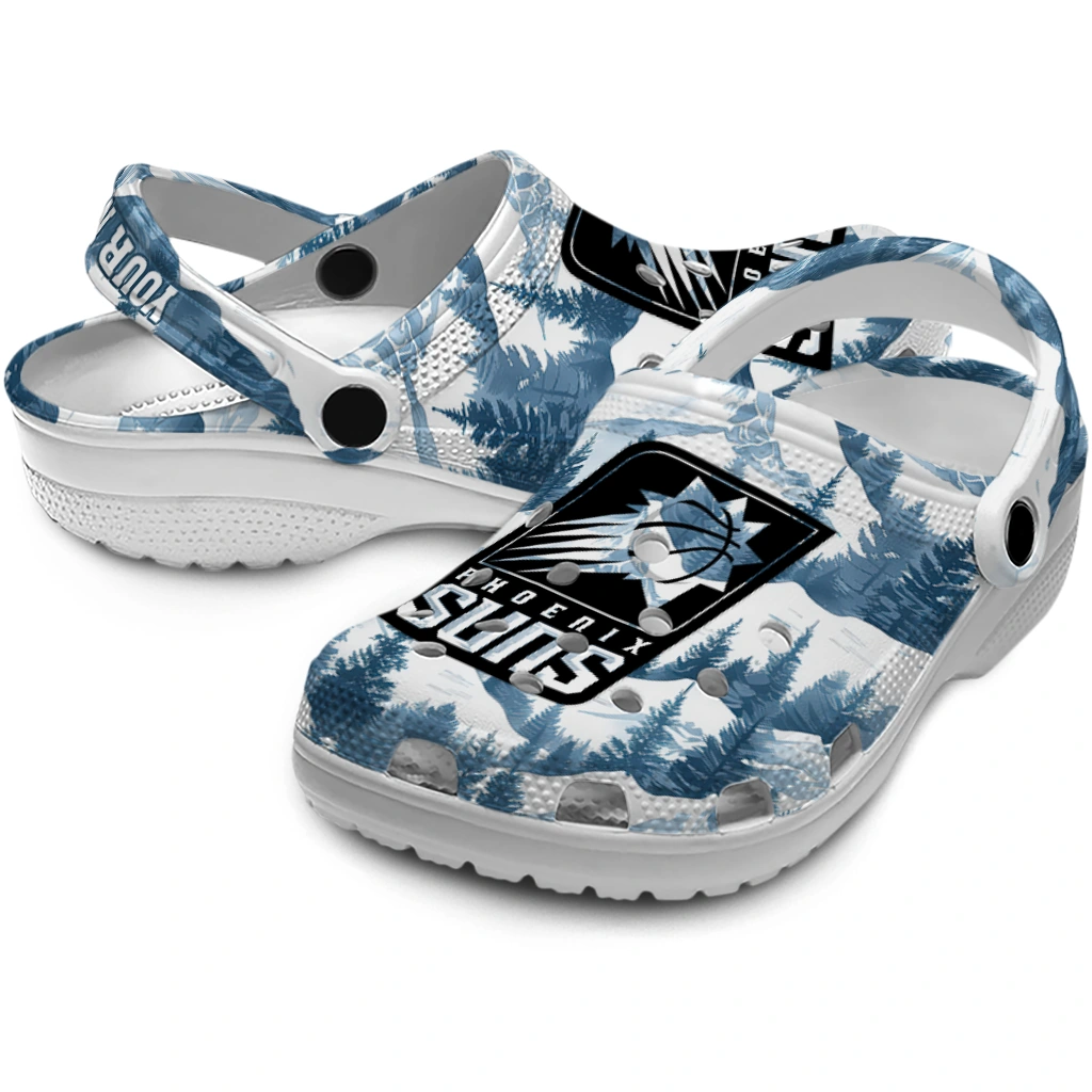 personalized phoenix suns snowy mountains clogs high quality personalized phoenix suns snowy mountains clogs high quality