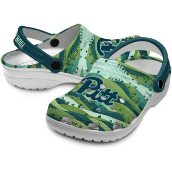 personalized pittsburgh panthers hills illustration clogs high quality