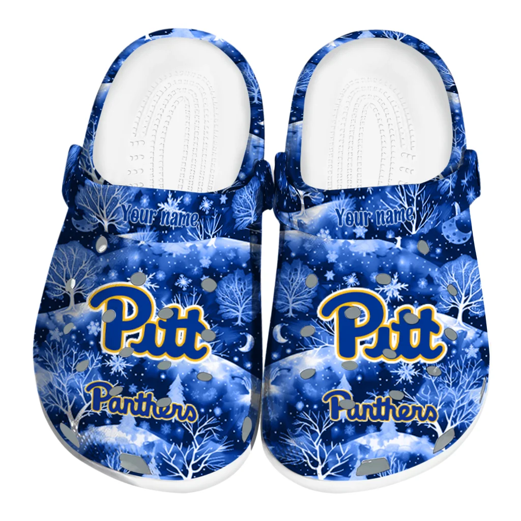 personalized pittsburgh panthers snowy hills clogs best selling personalized pittsburgh panthers snowy hills clogs best selling