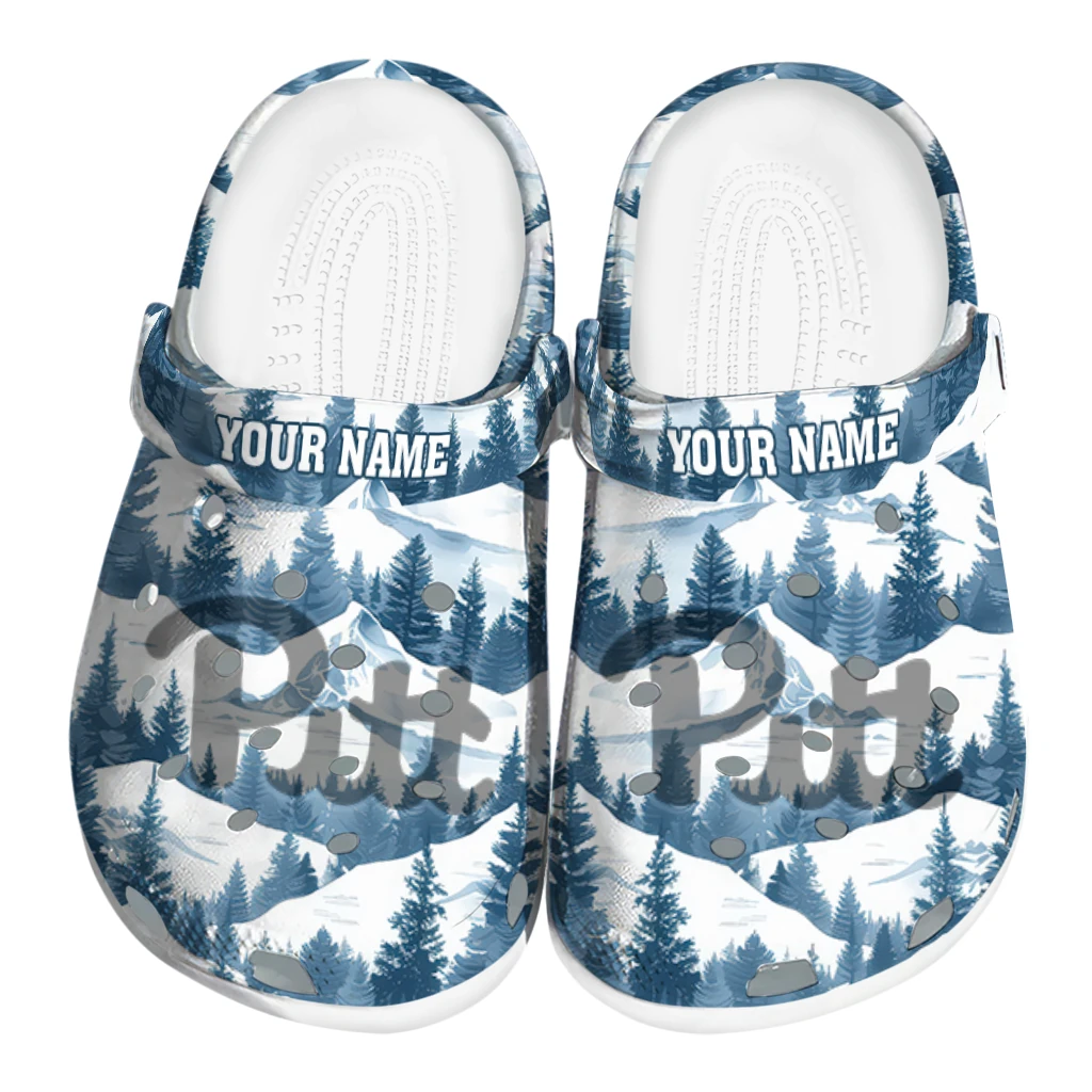personalized pittsburgh panthers snowy mountains clogs best selling personalized pittsburgh panthers snowy mountains clogs best selling
