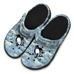 personalized pittsburgh penguins sea swirls clogs best selling