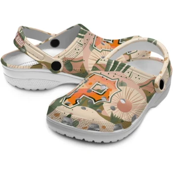 personalized pittsburgh pirates desert cactus pattern clogs high quality