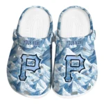 personalized pittsburgh pirates mountain artwork clogs best selling