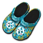 personalized pittsburgh steelers tropical fish ocean clogs best selling
