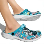 personalized portland trail blazers tropical fish ocean clogs best selling