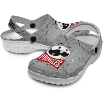 personalized pringles concrete pattern gray black clogs high quality hey clogs