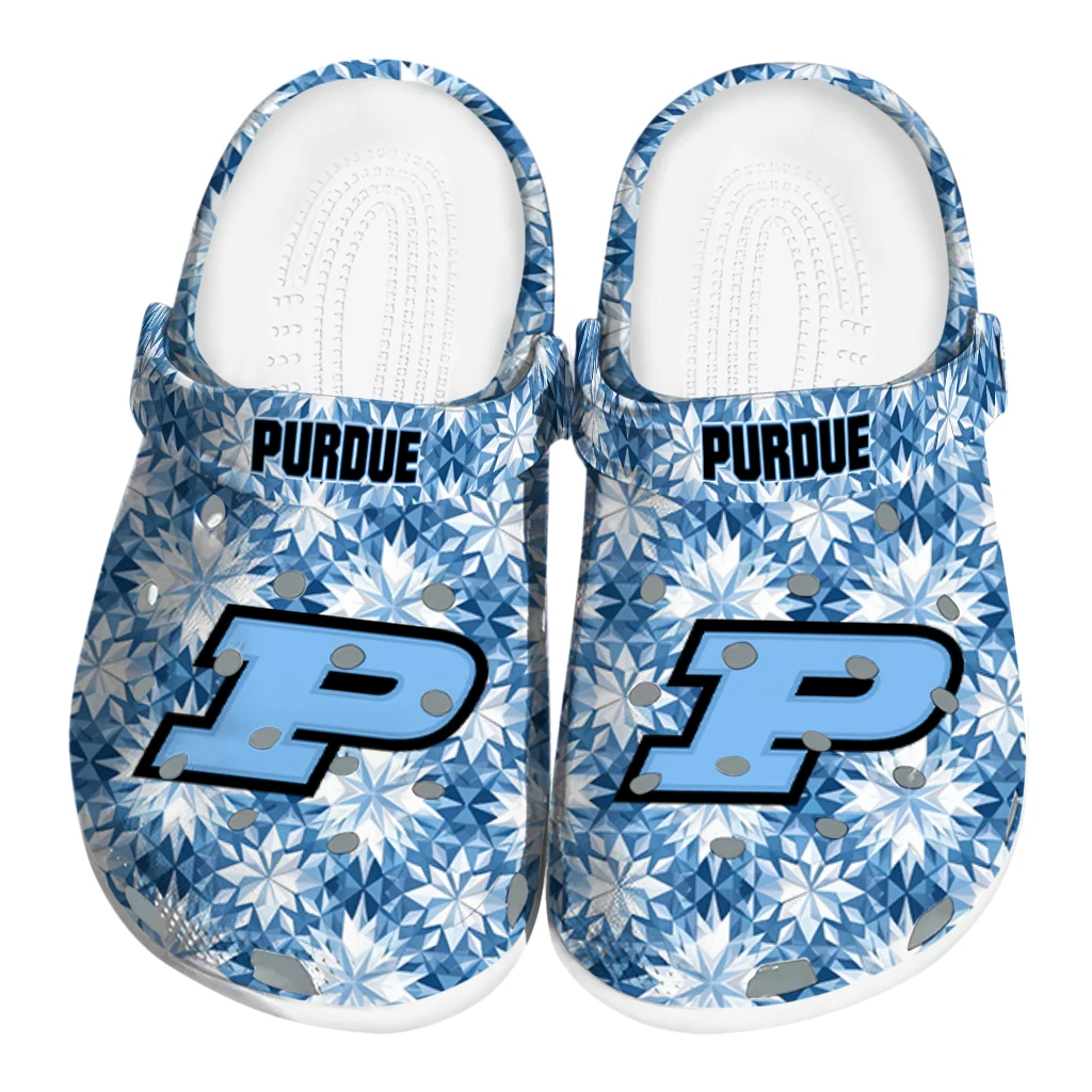 personalized purdue boilermakers snowflake mosaic clogs best selling personalized purdue boilermakers snowflake mosaic clogs best selling