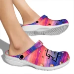 personalized purdue boilermakers wavy stripes clogs best selling