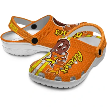 personalized reeses fun mascot orange yellow clogs high quality hey clogs