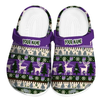 personalized sacramento kings christmas motif clogs best selling