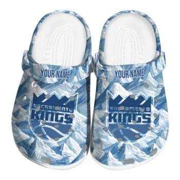 personalized sacramento kings mountain artwork clogs best selling