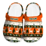 personalized sam houston bearkats christmas motif clogs best selling