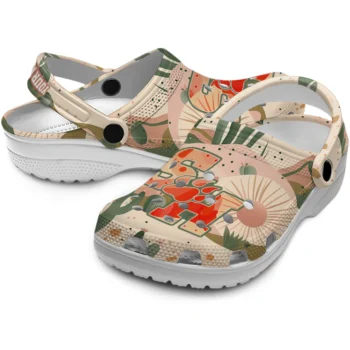 personalized sam houston bearkats desert cactus pattern clogs high quality