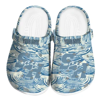 personalized sam houston bearkats sea swirls clogs best selling