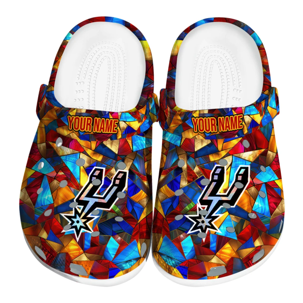 personalized san antonio spurs prism pieces clogs best selling personalized san antonio spurs prism pieces clogs best selling