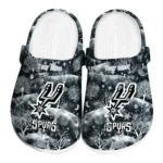 personalized san antonio spurs snowy hills clogs best selling