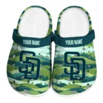 personalized san diego padres hills illustration clogs best selling