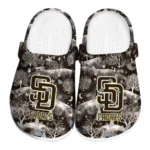 personalized san diego padres snowy hills clogs best selling