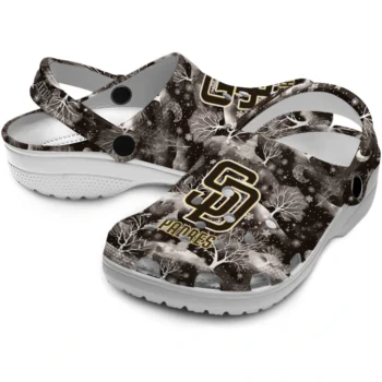 personalized san diego padres snowy hills clogs high quality