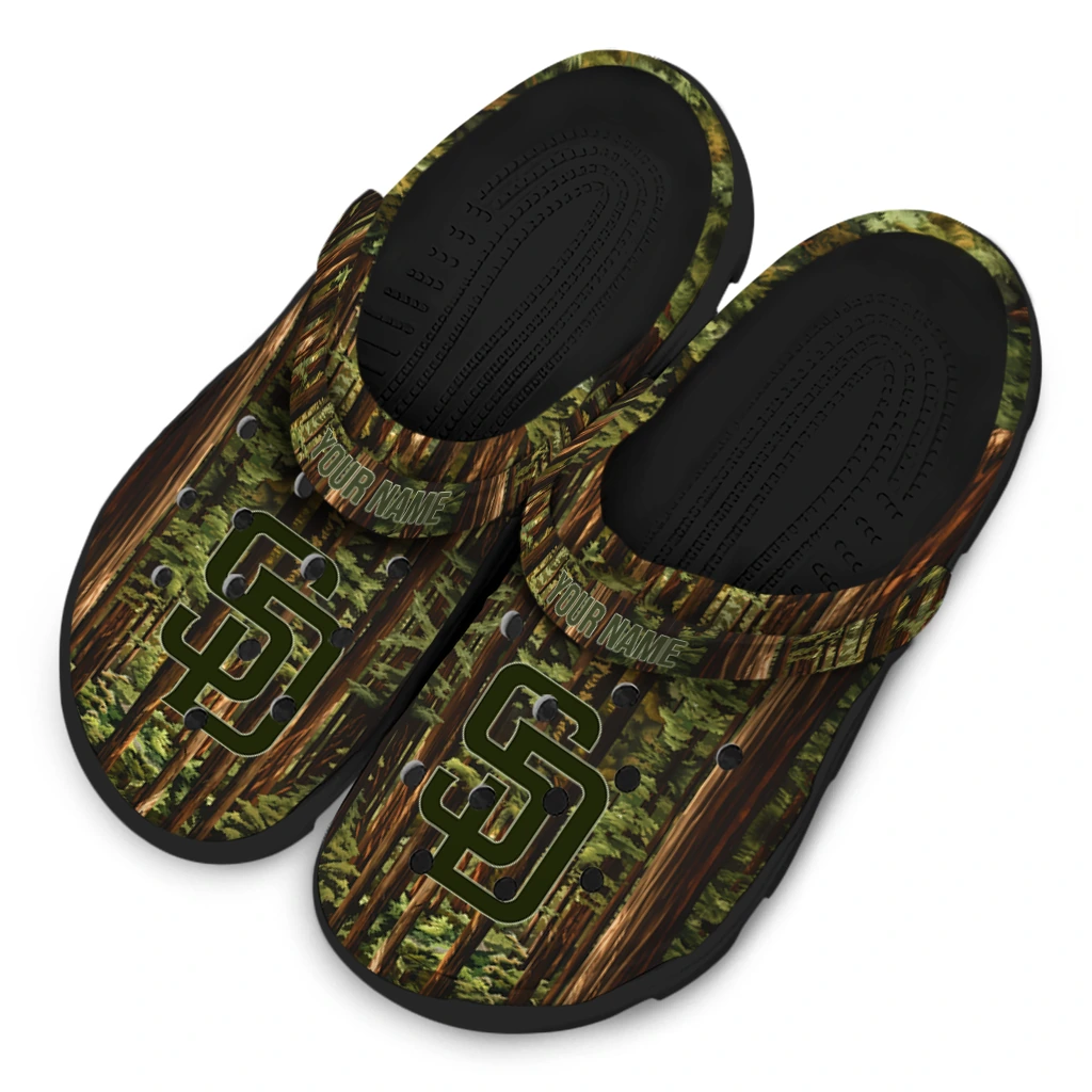 personalized san diego padres woods forest designs clogs latest model personalized san diego padres woods forest designs clogs latest model