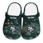 personalized san francisco 49ers deer nightscape clogs best selling