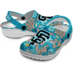 personalized san francisco giants tropical fish ocean clogs best selling