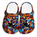 personalized san jose sharks prism pieces clogs best selling