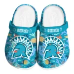 personalized san jose state spartans tropical fish ocean clogs best selling