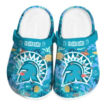 personalized san jose state spartans tropical fish ocean clogs best selling