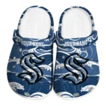 personalized seattle kraken wave flow clogs best selling