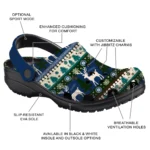 personalized seattle mariners christmas motif clogs best selling