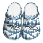 personalized seattle seahawks snowy mountains clogs best selling