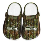 personalized seattle seahawks woods forest designs clogs best selling